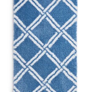 CHARTER CLUB Lattice Bath Rug, 19.3" x 34"